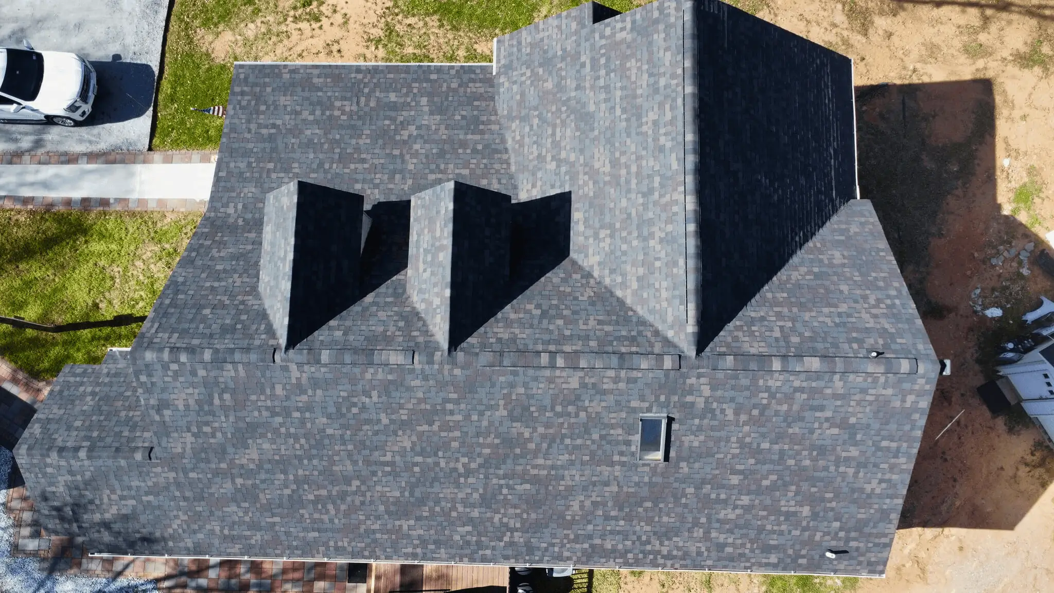 Two-story home roof replacement Saratoga Springs